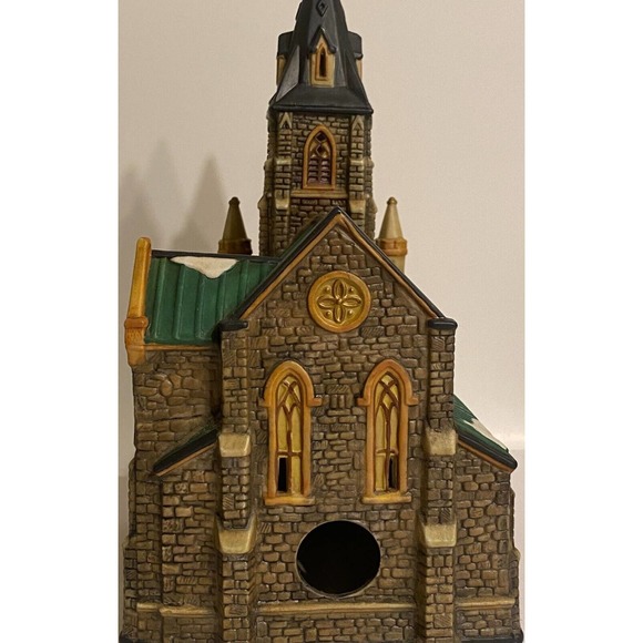 Heartland Valley Village Lighted Church 1997 Limited Ed. Light Cord Incl NO BOX - Picture 7 of 12